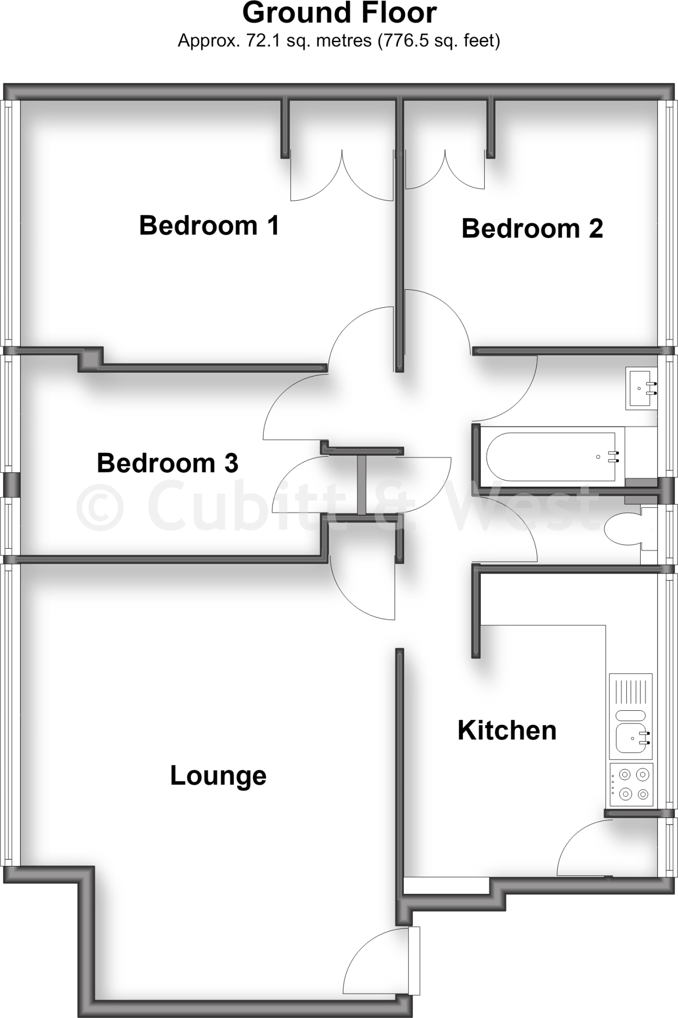 Kingston Road, Epsom, Surrey floorplan