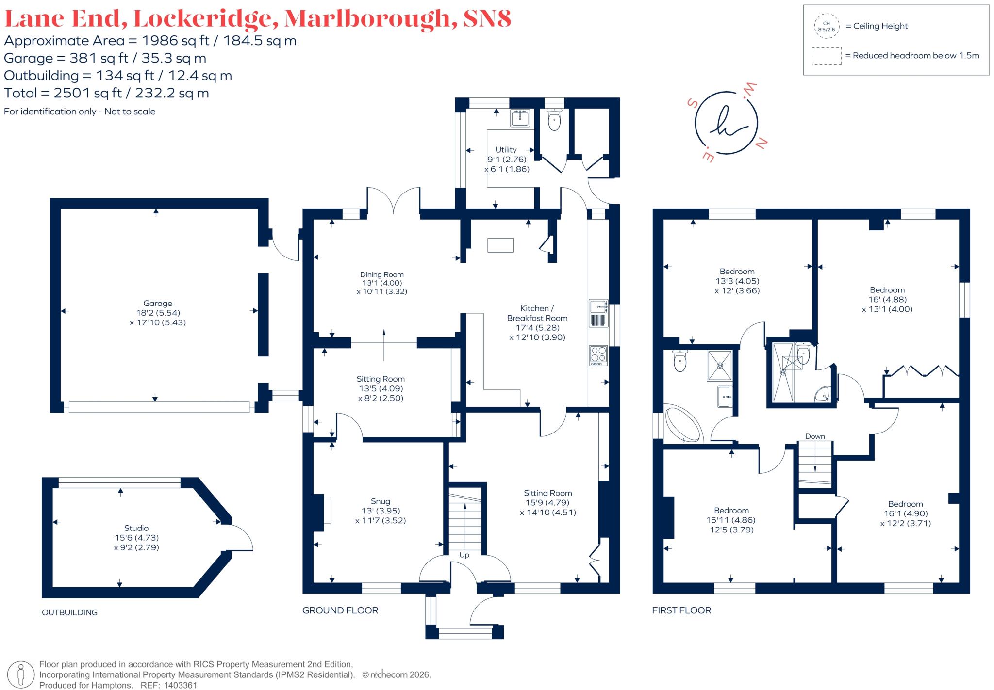 Lockeridge, Marlborough, SN8 floorplan