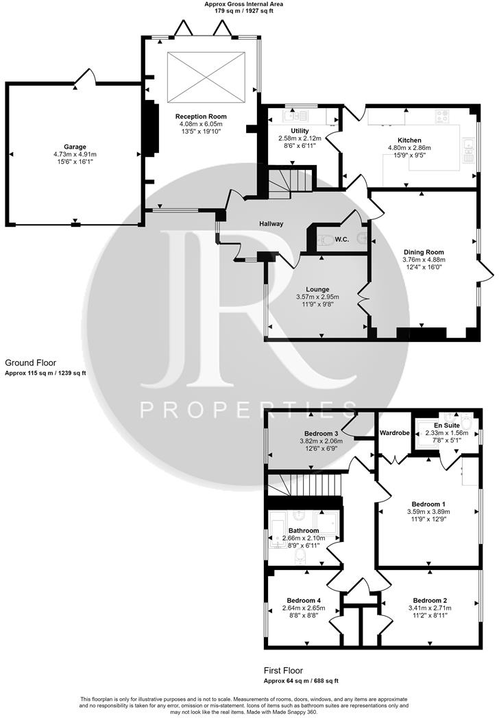Thorn Close, Brereton, Rugeley floorplan