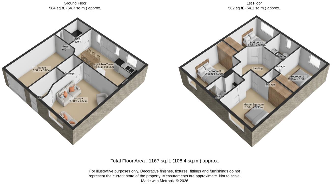 Plot 411 Loxley Road, Poppy Fields, Uttoxeter, ST14 8WN floorplan
