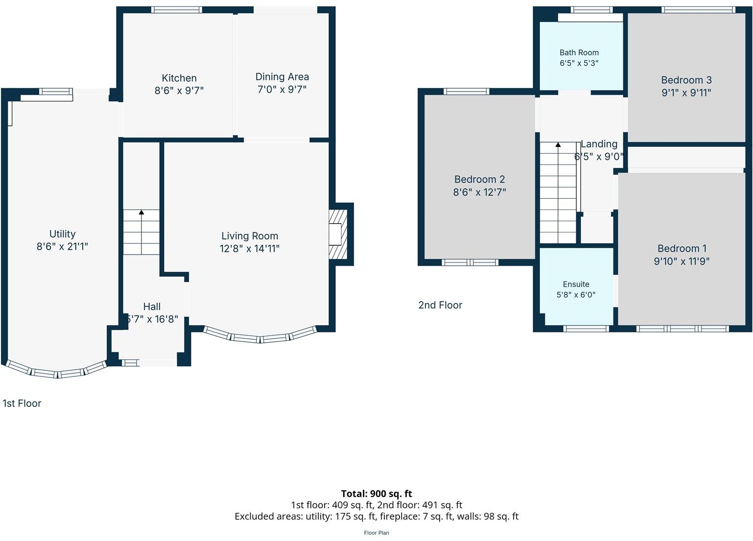 Case Grove, Prescot, Merseyside, L35 floorplan