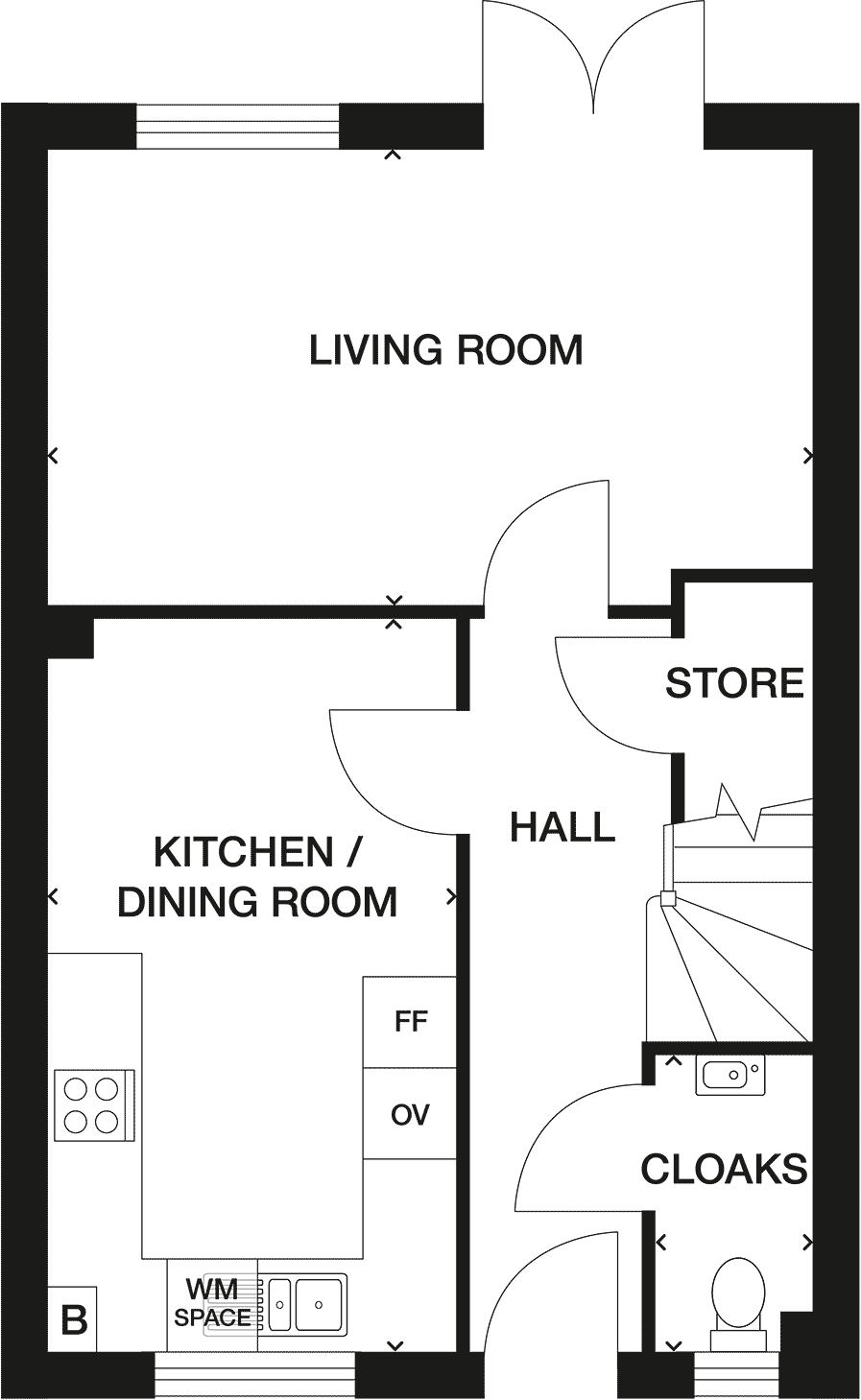 Celtic Rise,
Weymouth,
DT3 6AF floorplan