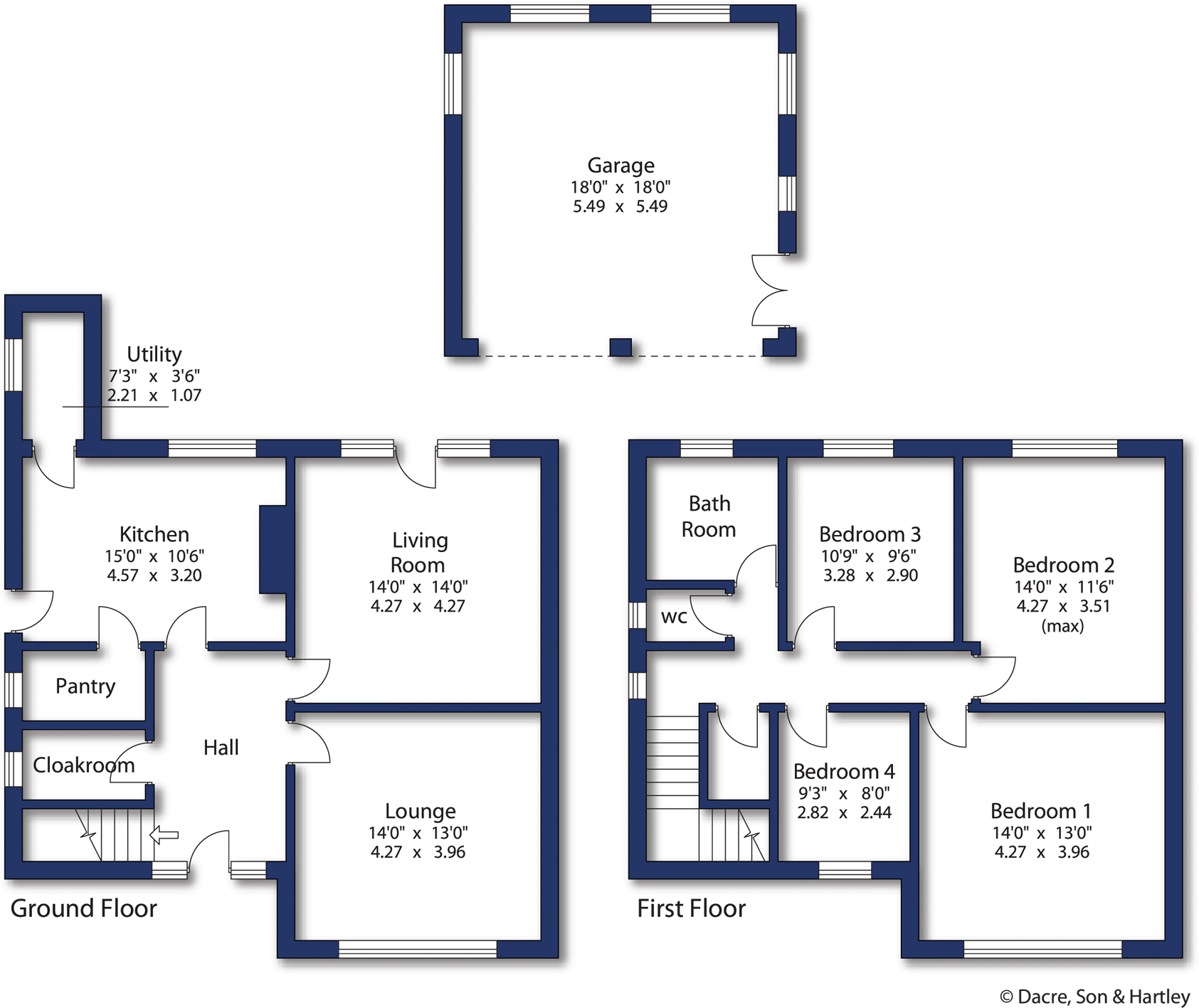 Nab Wood Crescent, Shipley, West Yorkshire, BD18 floorplan
