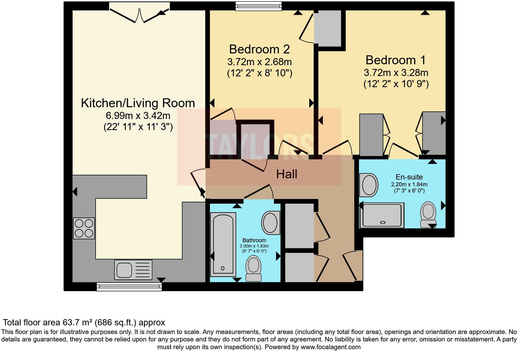 Brunel Crescent, Swindon, Wiltshire, SN2 floorplan