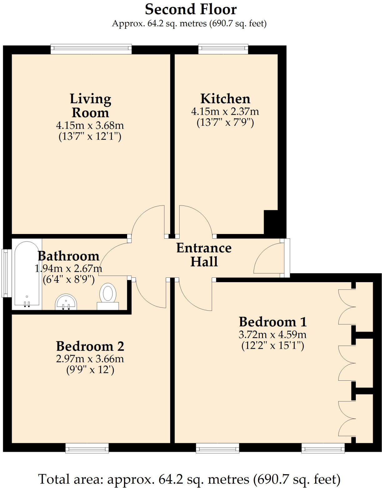Spencer Street, Beverley, HU17 9EG floorplan