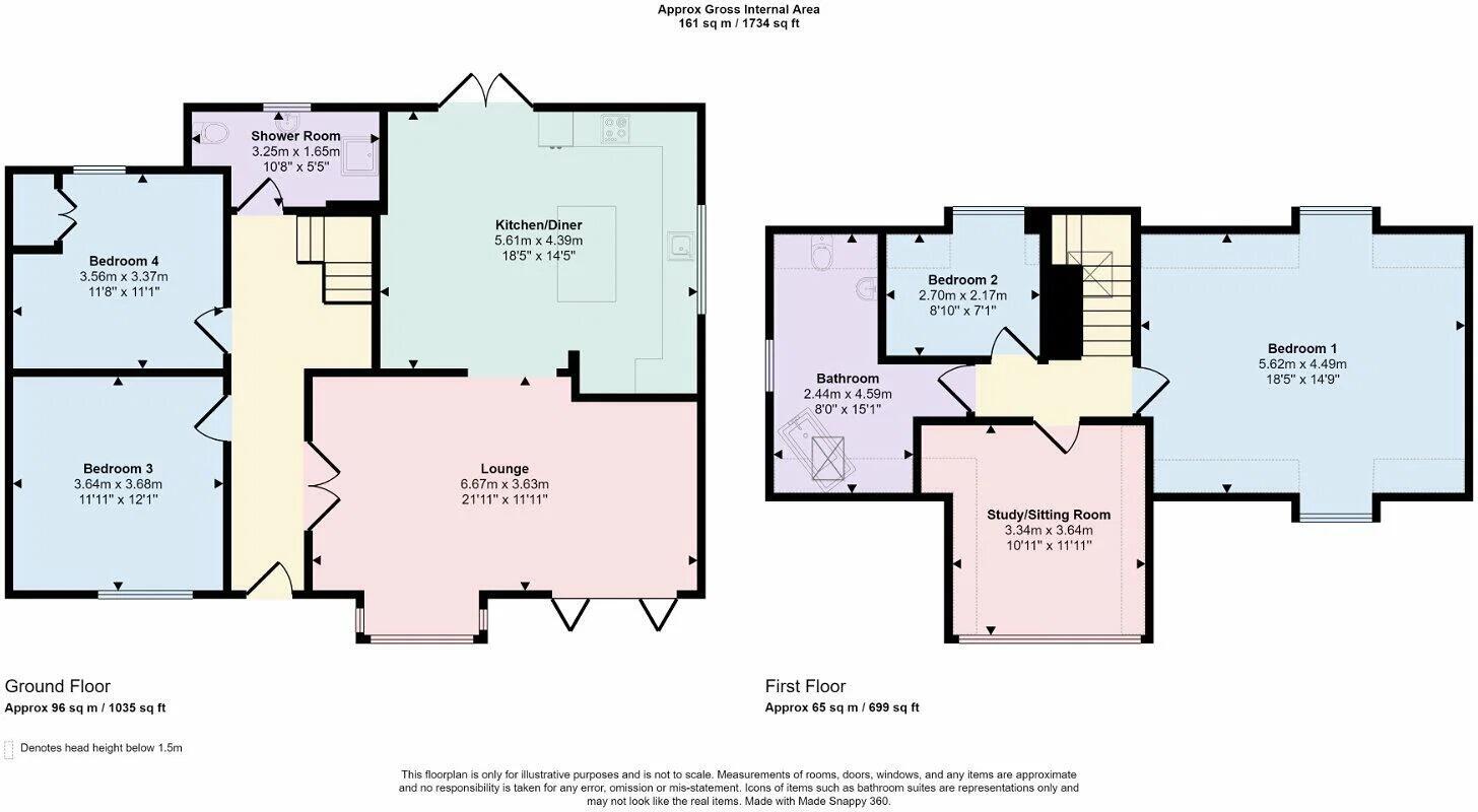 Cwm Road, Dyserth, LL18 6HR floorplan