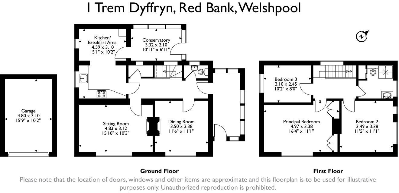 Trem Dyffryn, Red Bank, Welshpool floorplan