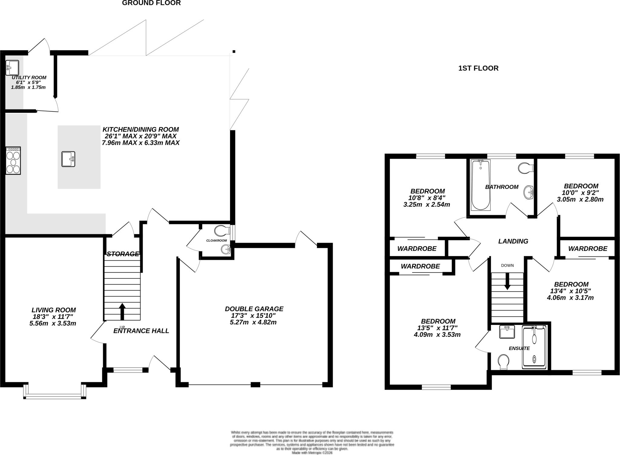 Lees Meadow, Hook, Hampshire, RG27 floorplan