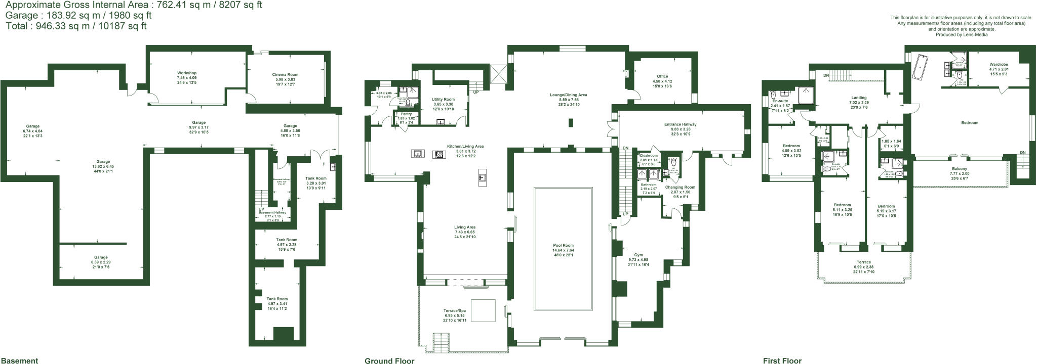 Moss Side Lane, Wrea Green, Preston, Lancashire floorplan
