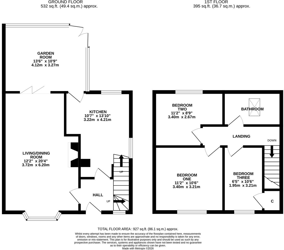Church Road, Shackerstone floorplan