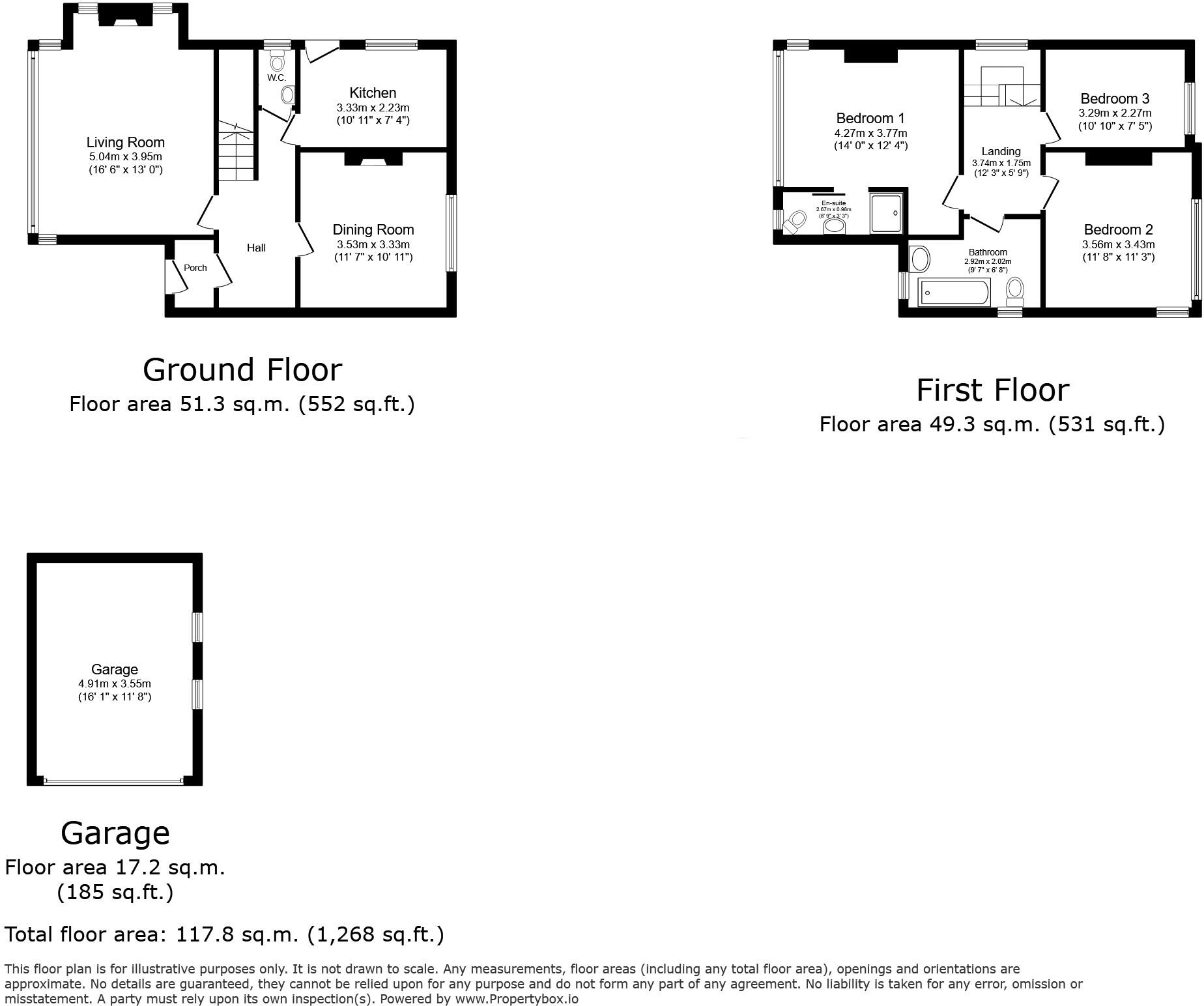 Harboro Road, Sale, Greater Manchester, M33 floorplan