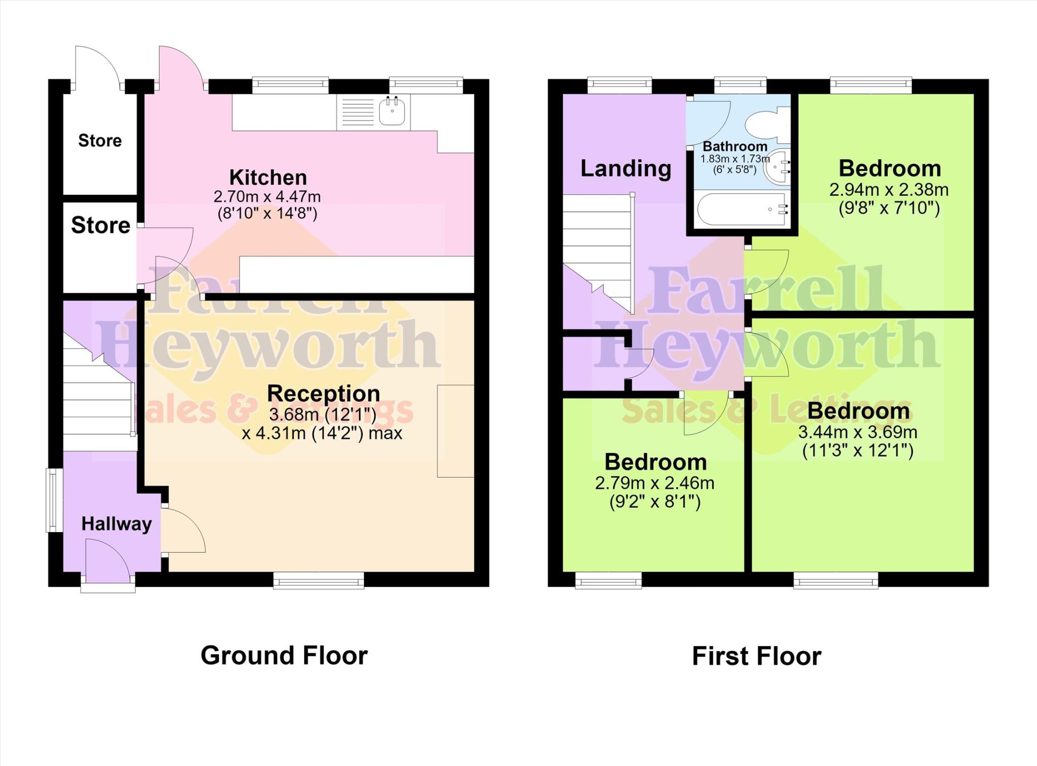 Wright Street, Chorley floorplan