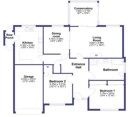Hawthorn Avenue, Gillingham floorplan