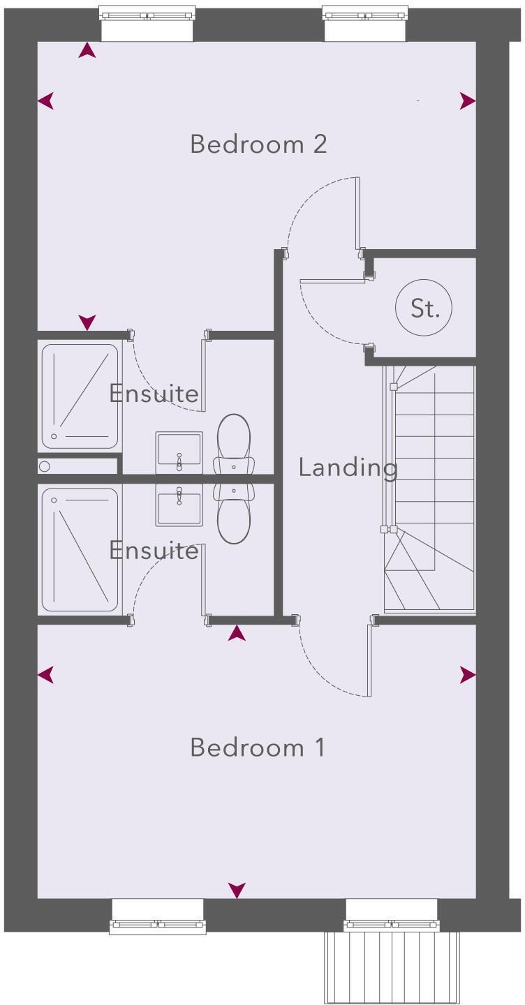 Barleyfield Drive, Nottingham, Nottinghamshire,
NG11 2AZ, 
UK floorplan