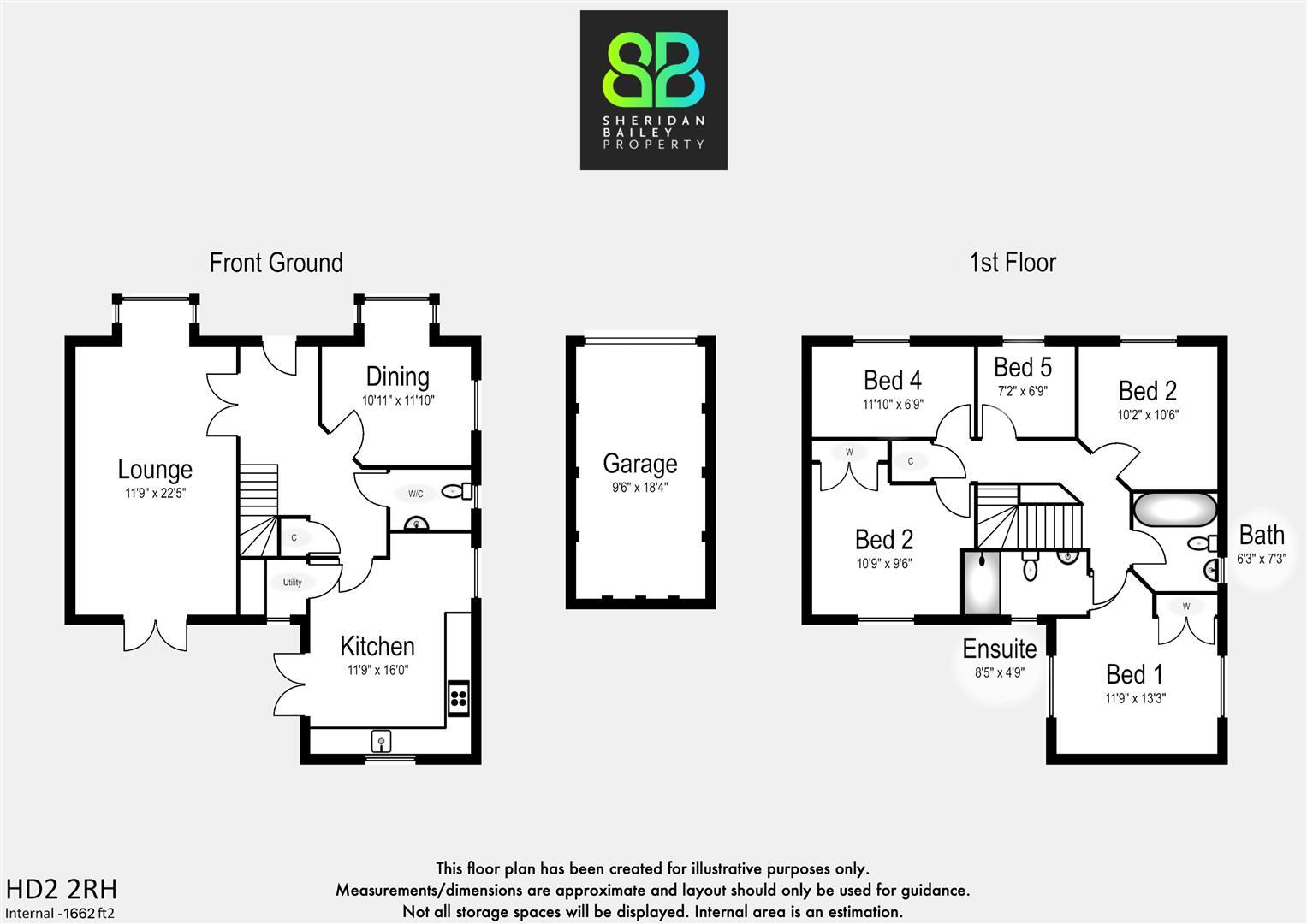 Platnam Grove, Birkby, Huddersfield, HD2 2RH floorplan