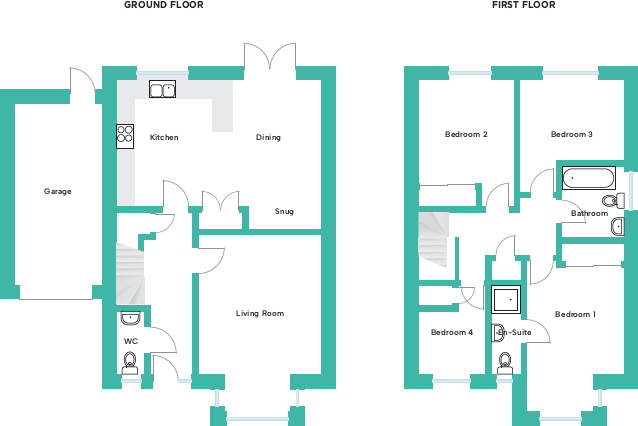 Buckleigh Meadows, Westward Ho!, Bideford, EX39 floorplan