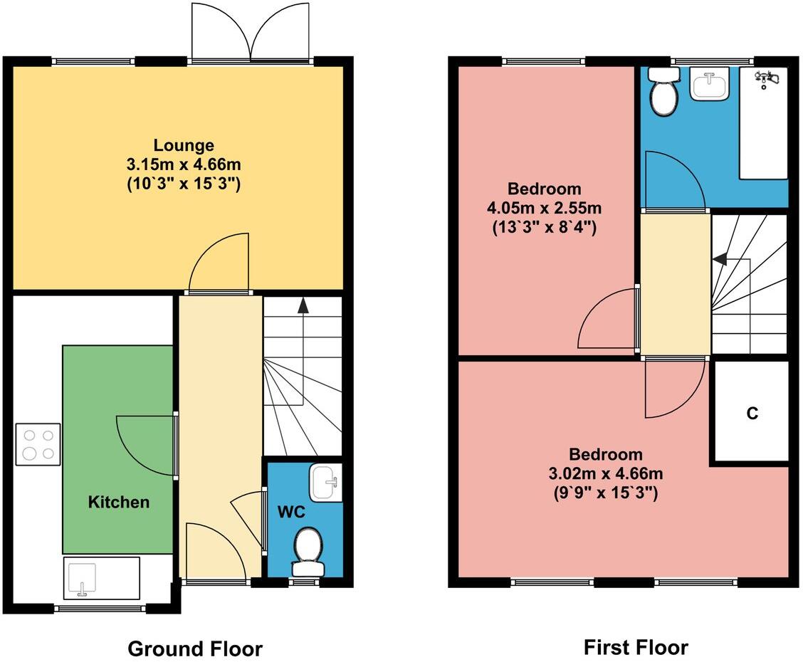 Dalton Crescent, Carlisle, CA2 floorplan