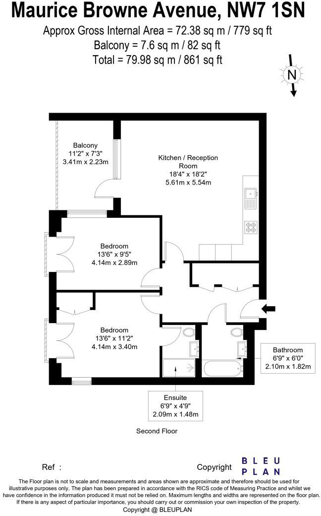 Maurice Browne Avenue, Millbrook Park, NW7 1SN floorplan