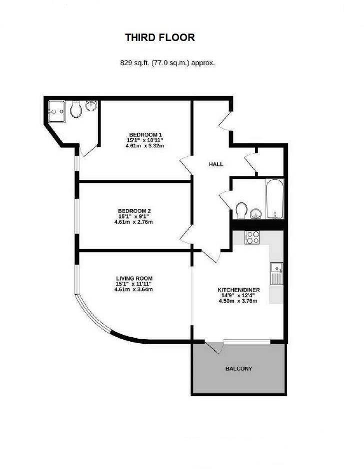 High Street, Yiewsley, West Drayton floorplan