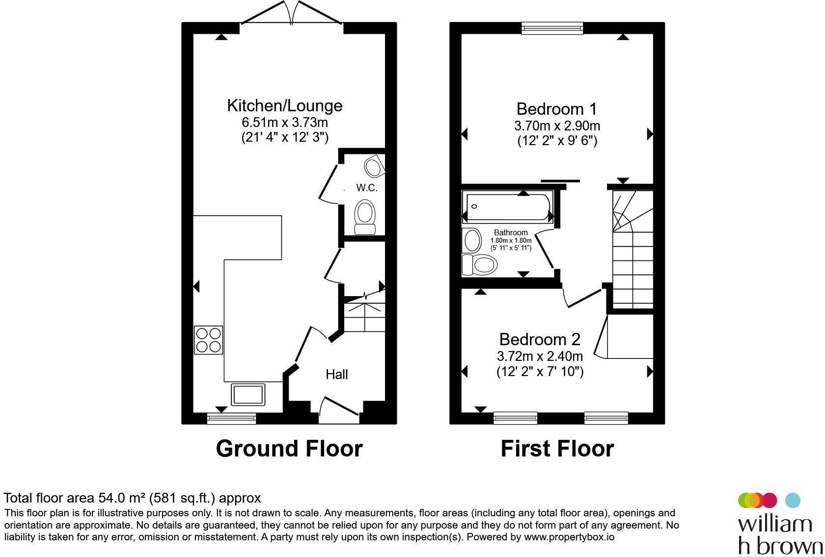Cole Way, BISHOP'S STORTFORD floorplan