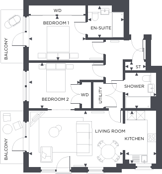 Host Office, Holts Court, Sarum Road, Winchester, Hampshire floorplan