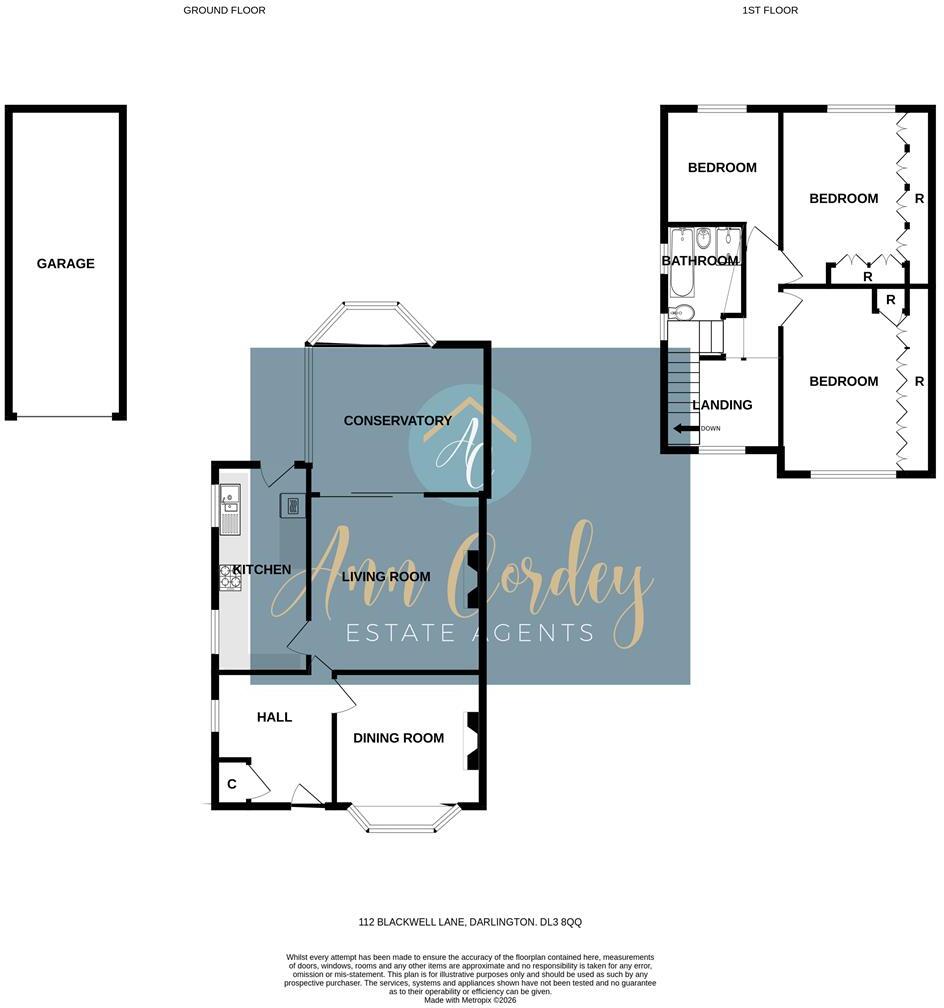 Blackwell Lane, Darlington floorplan