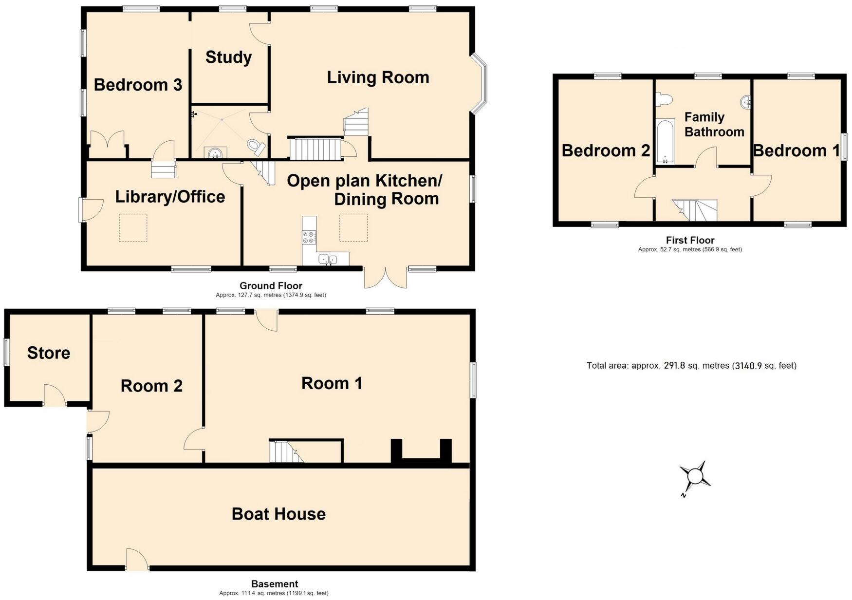 Quay House, Brockweir, NP16 floorplan