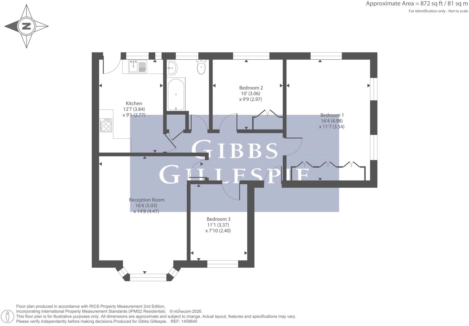 Alexandra Avenue, Harrow, Middlesex floorplan