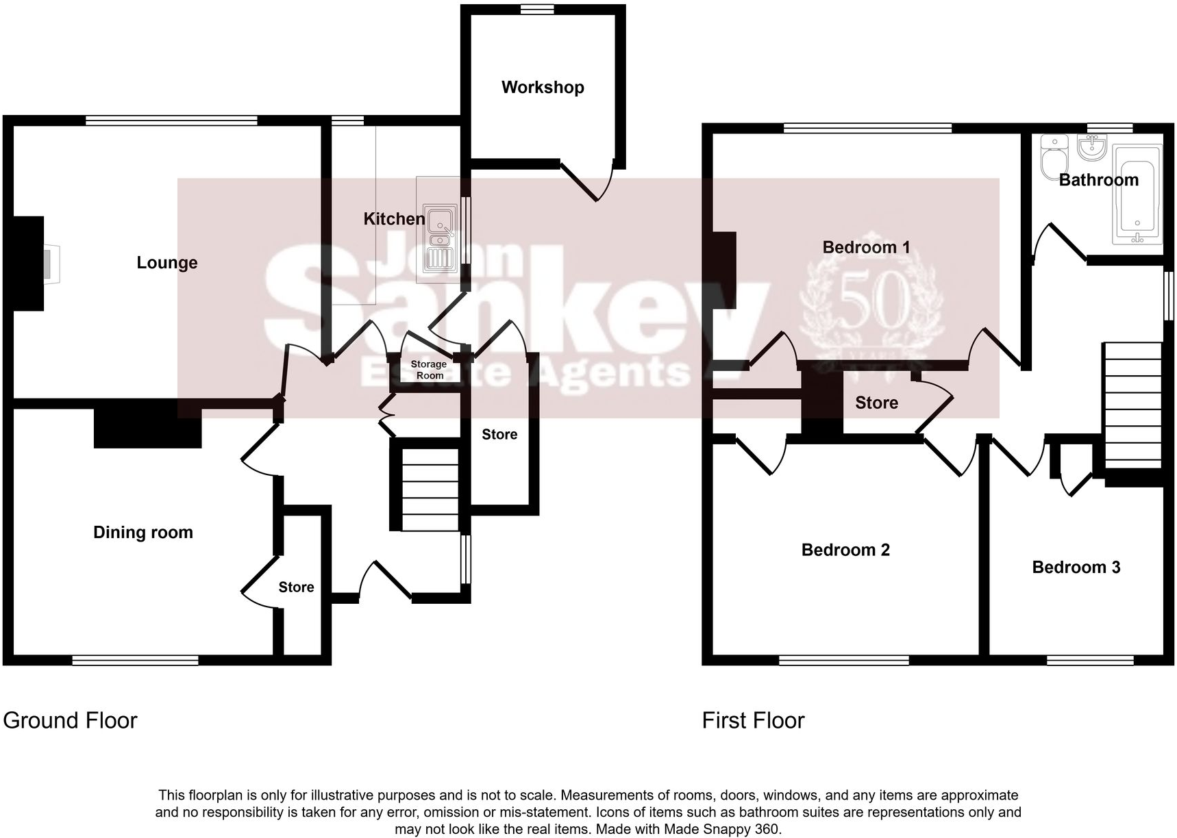 Beazley Avenue, Mansfield, NG18 floorplan