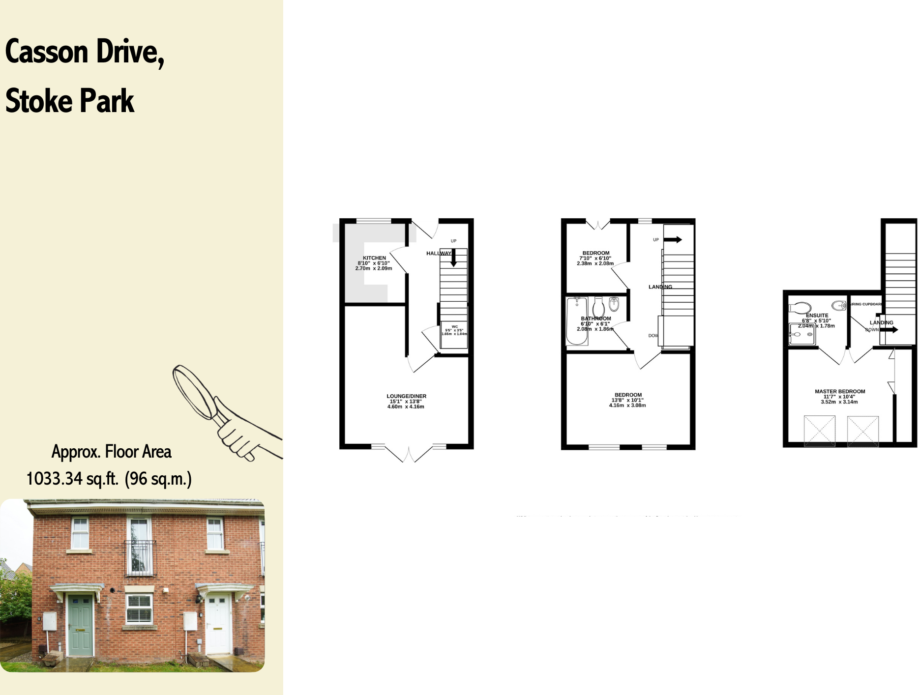 Casson Drive, Stoke Park floorplan
