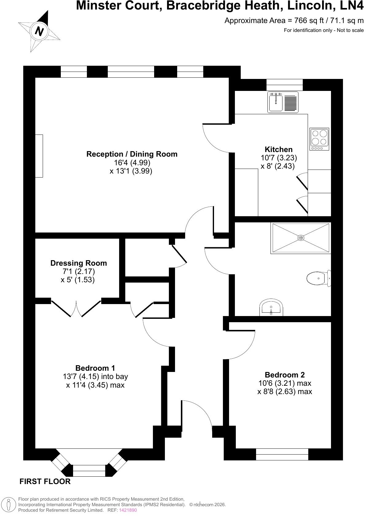 5, Minster Court floorplan