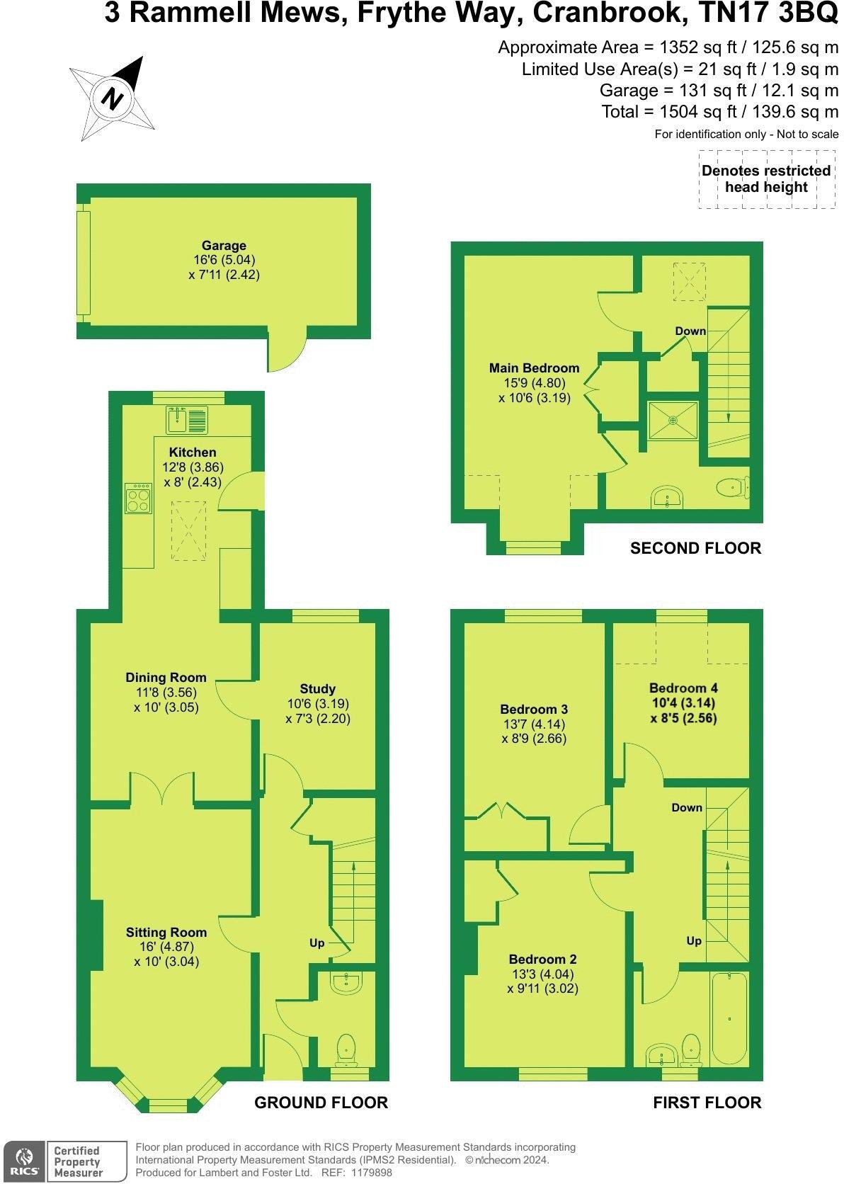 Rammell Mews, Cranbrook floorplan