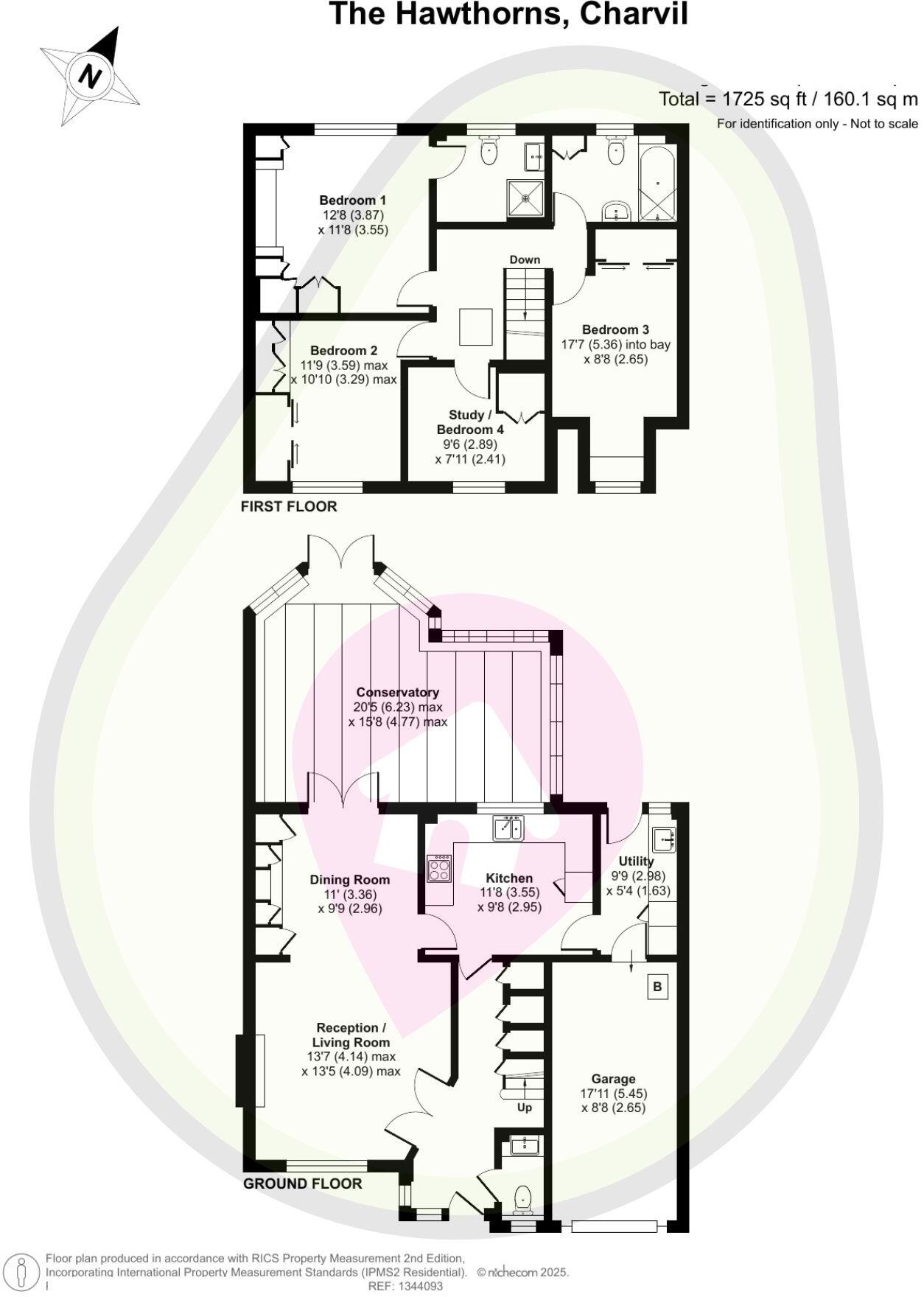 The Hawthorns, Charvil, Reading, Berkshire, RG10 floorplan