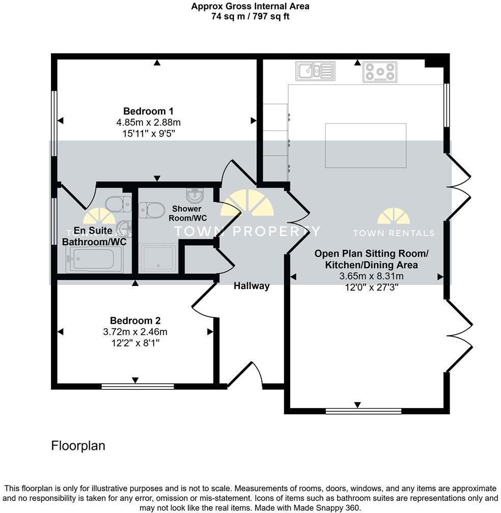 Sevenoaks Road, Eastbourne floorplan