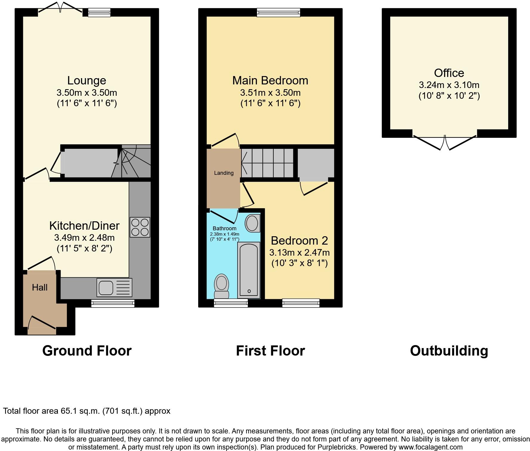 Winston Road, Dudley, DY3 floorplan