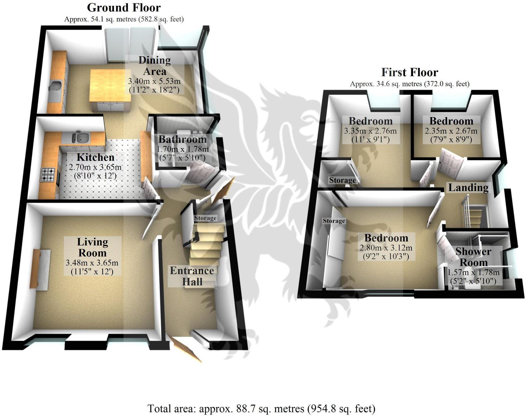 Athelstan Road, Malmesbury, SN16 floorplan