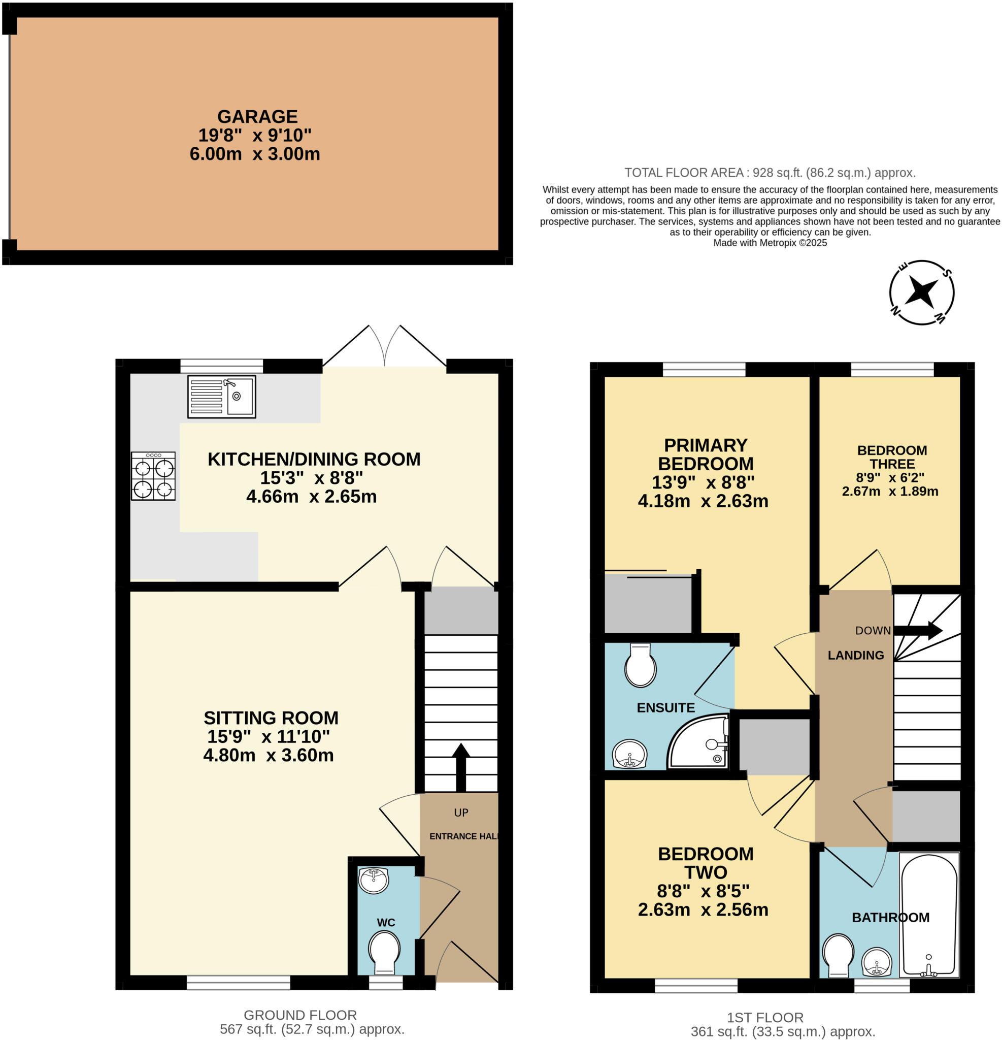 Robin Avenue, Harleston, Norfolk, IP20 floorplan
