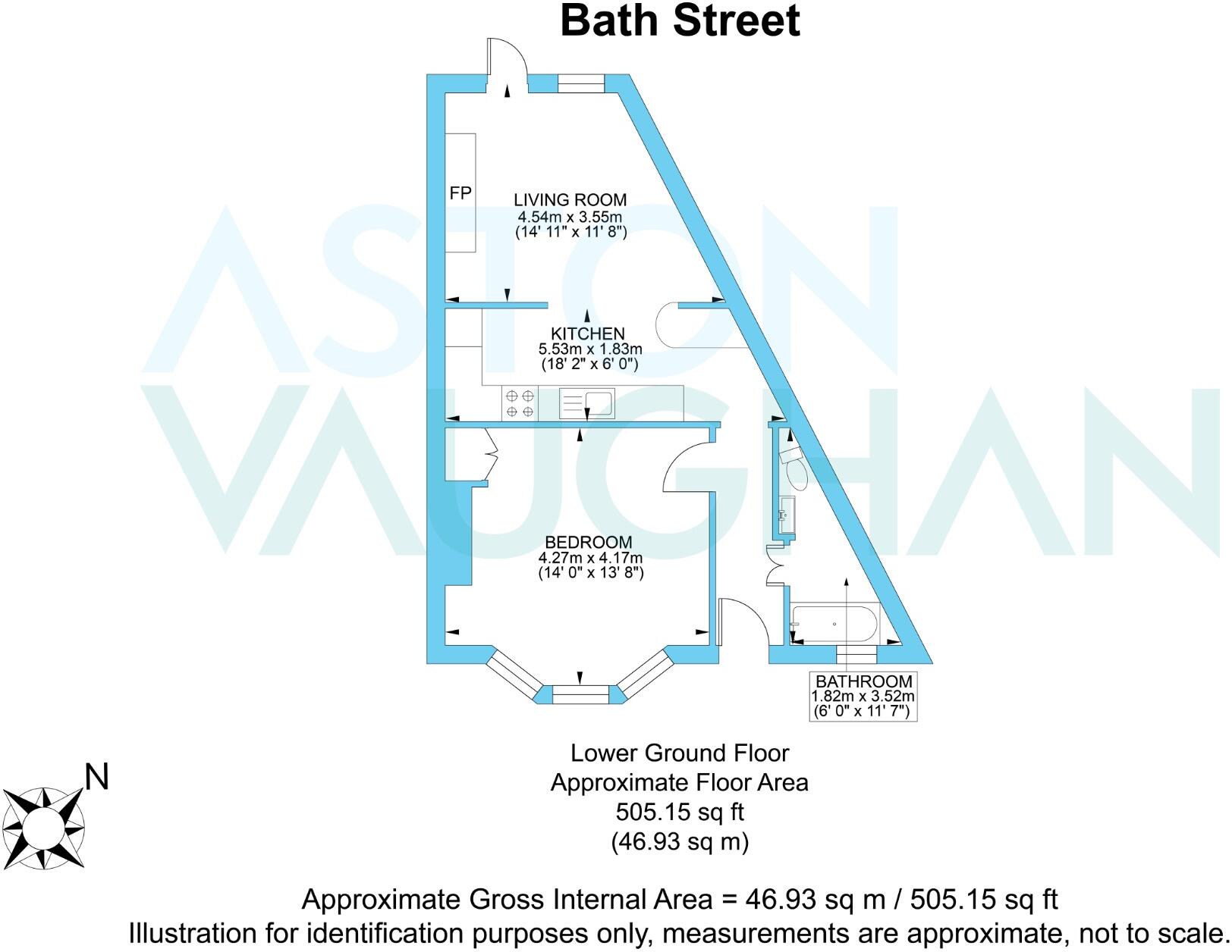 Bath Street, Brighton, East Sussex, BN1 floorplan