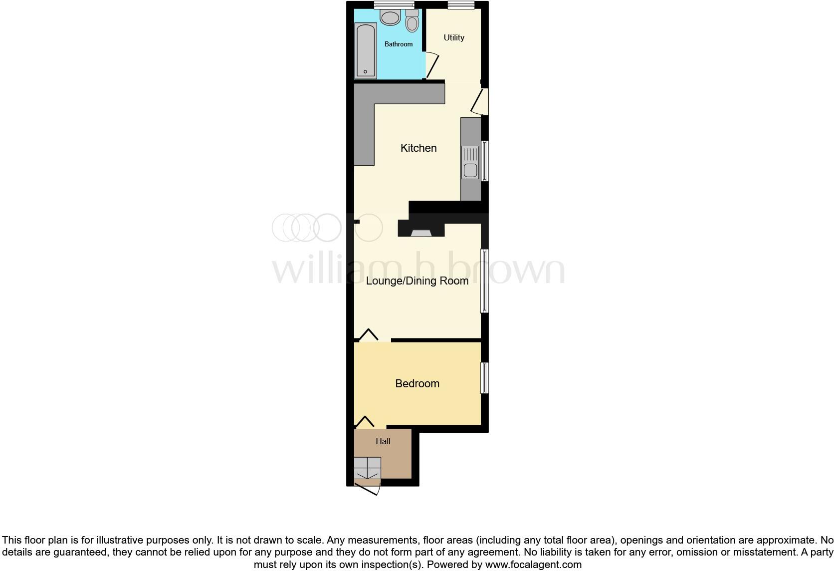 Alfred Road, Cromer floorplan