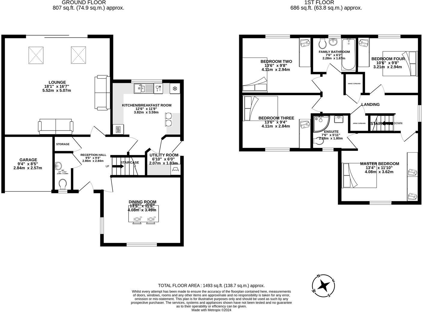 Parish Gardens, Leyland floorplan