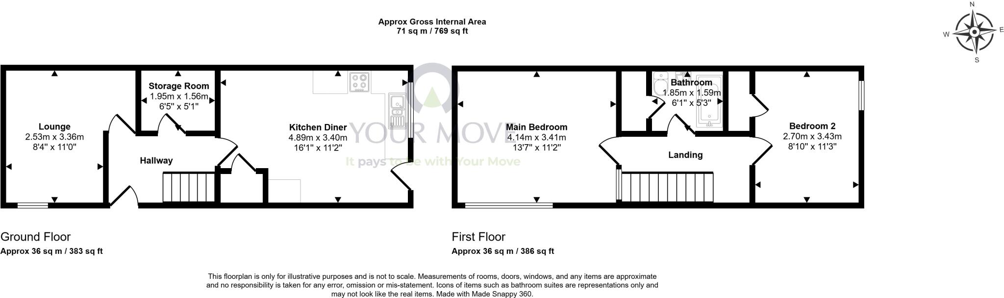 Julian Court, Glenrothes, Fife, KY7 floorplan