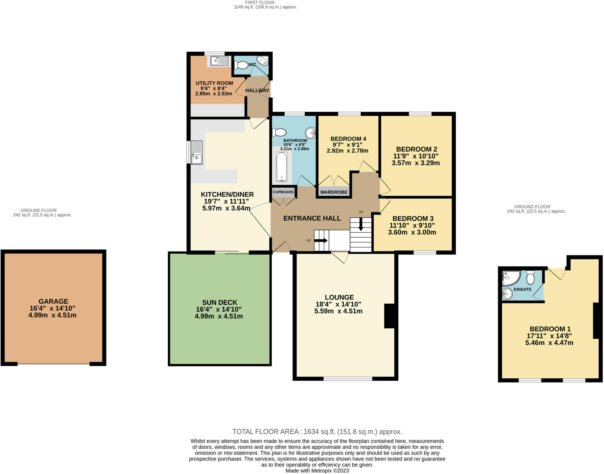 27, Brook Drive, Bude, Cornwall, EX23 floorplan