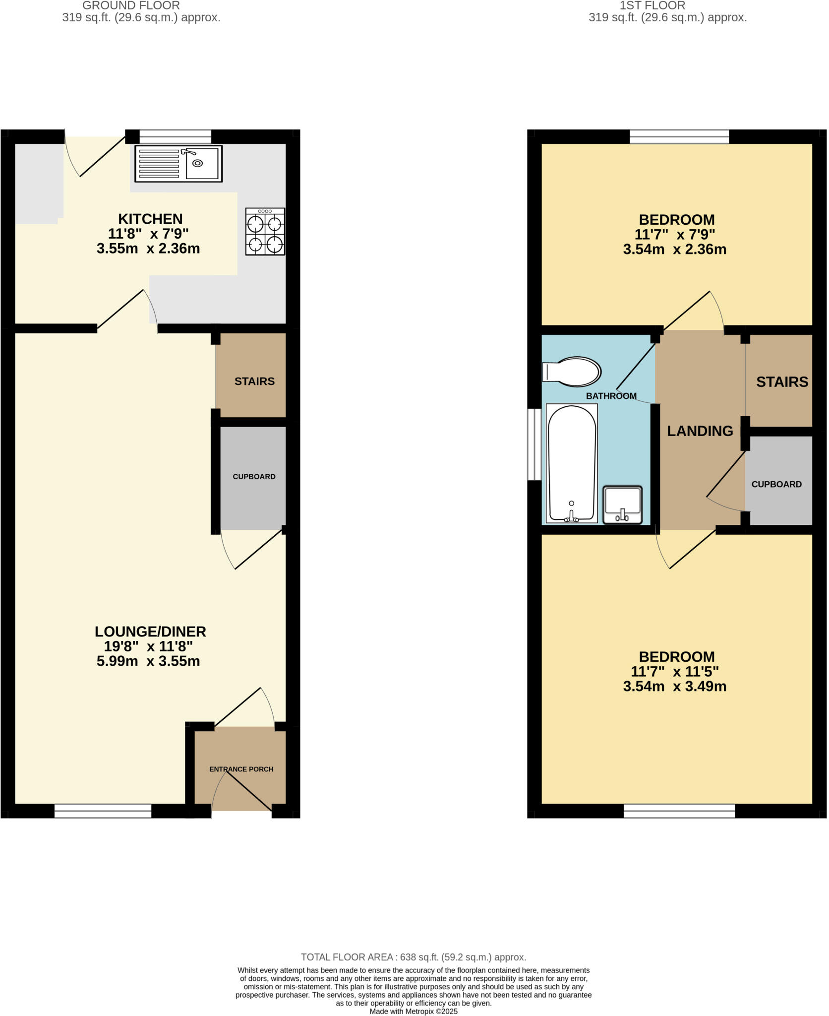 Holly Close, Worlingham, Beccles floorplan