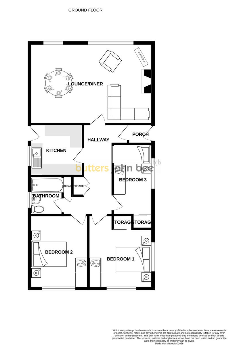 Unicorn Place, Pittshill, ST6 6LX floorplan