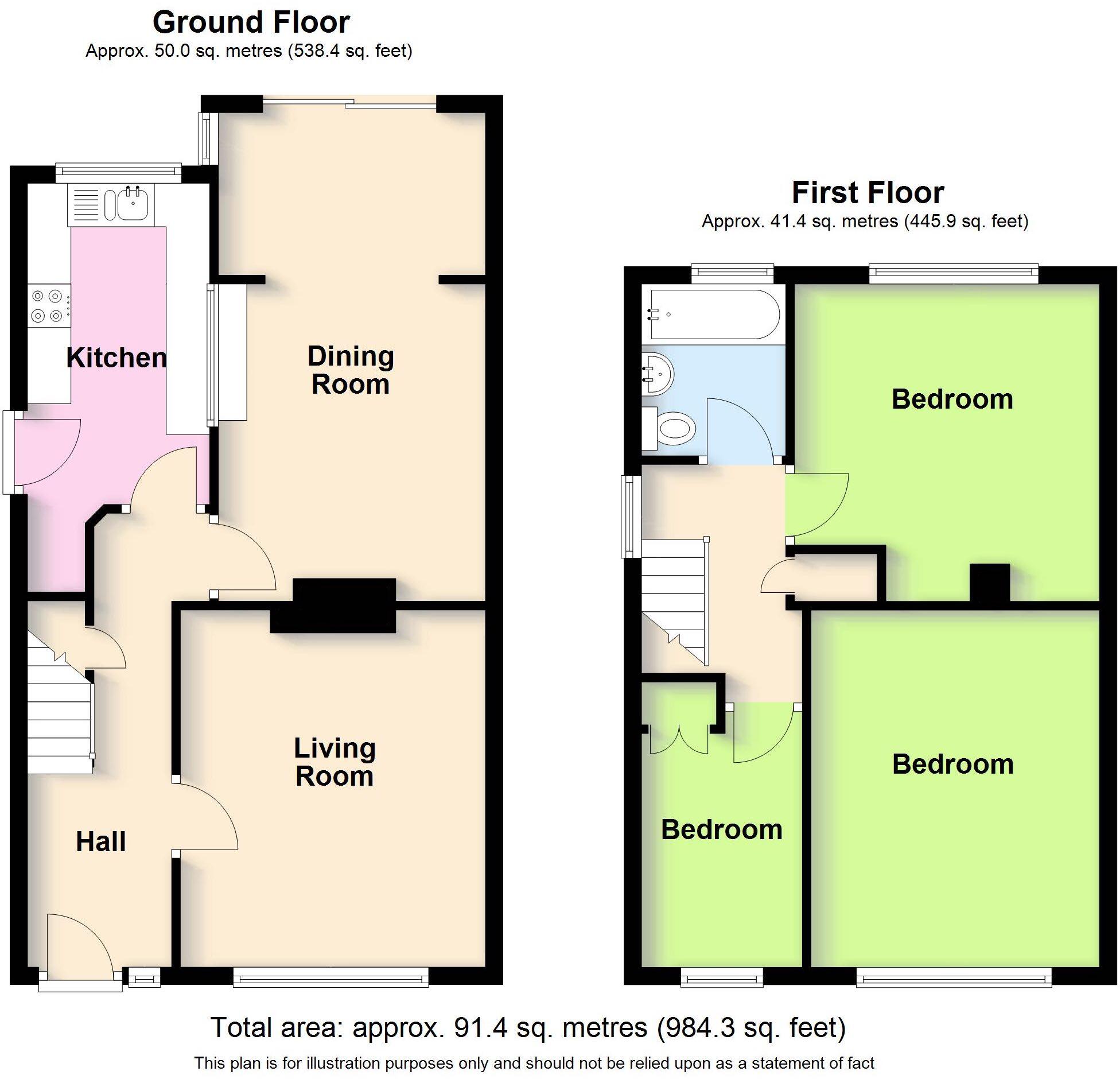 Hoods Way, Bilton, Rugby  floorplan