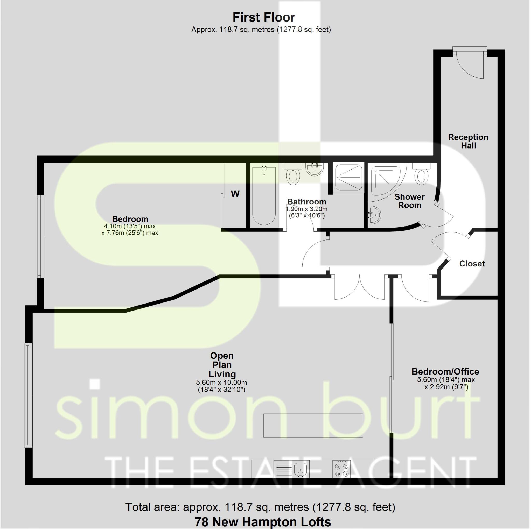 New Hampton Lofts, 99 Branston Street, Birmingham floorplan