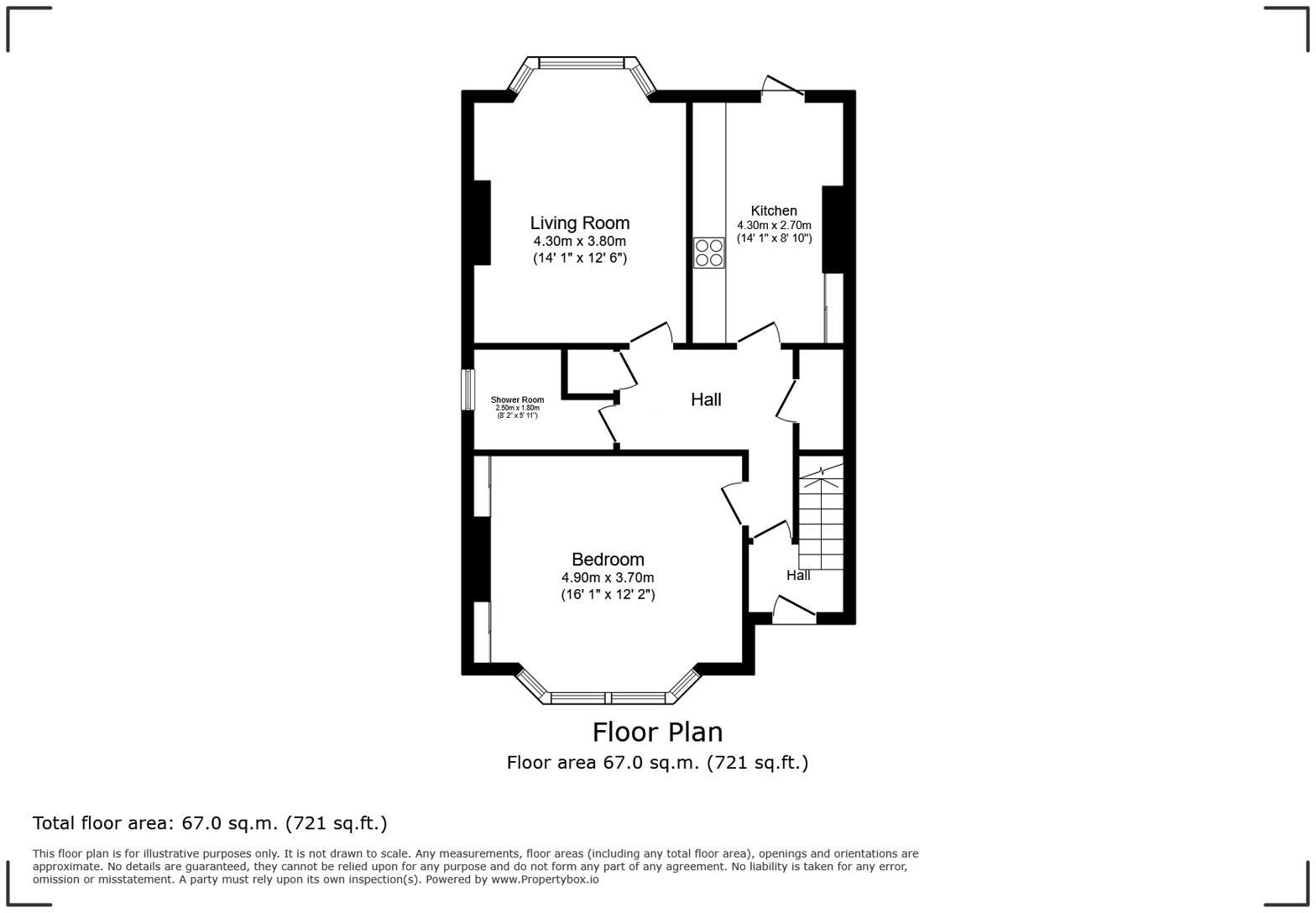 Alpine Road, Ventnor, Isle of Wight floorplan