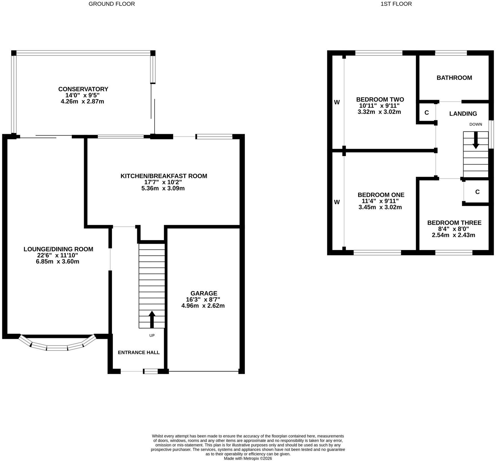 Bowland Way, Langley, SO45 floorplan
