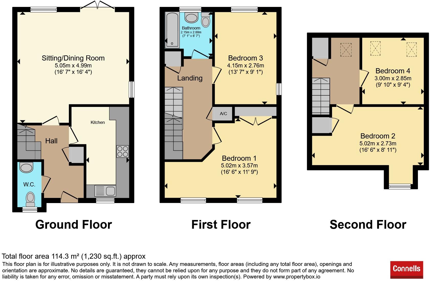 Hamer Avenue, Carterton floorplan