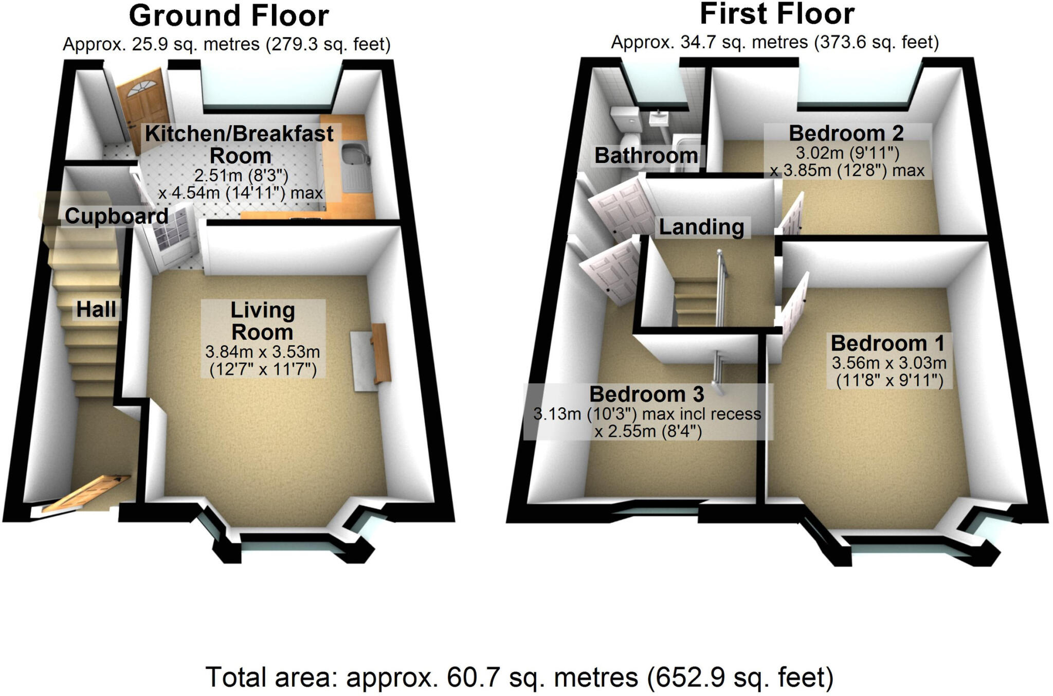 St. Davids Road, Cheadle, Greater Manchester floorplan